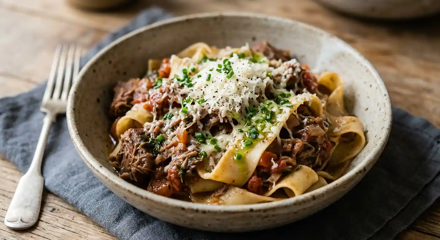 Braised Lamb Ragu Pappardelle