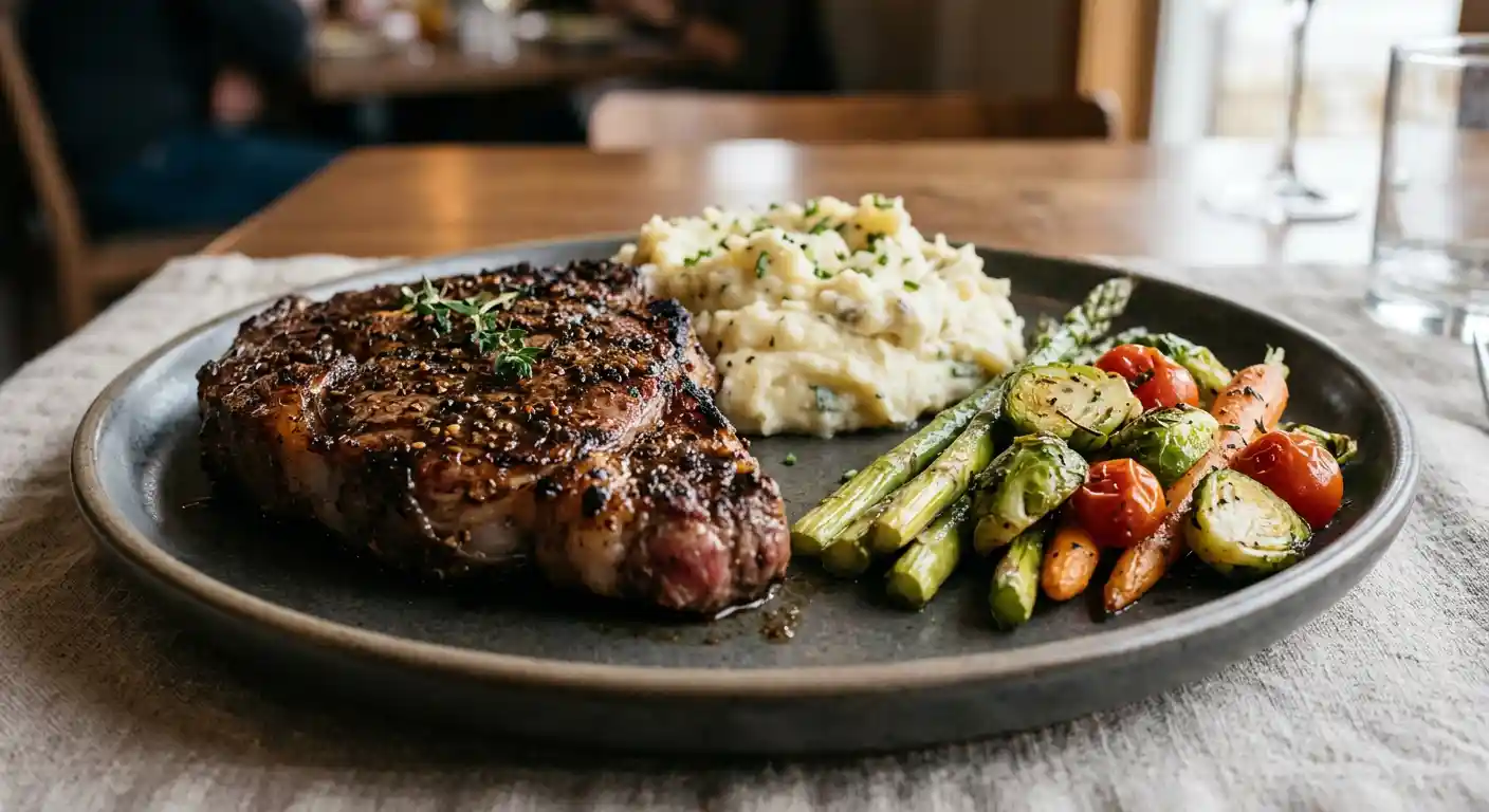 Kona Coffee Rubbed Ribeye