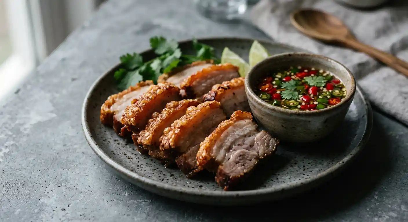 crispy pork belly