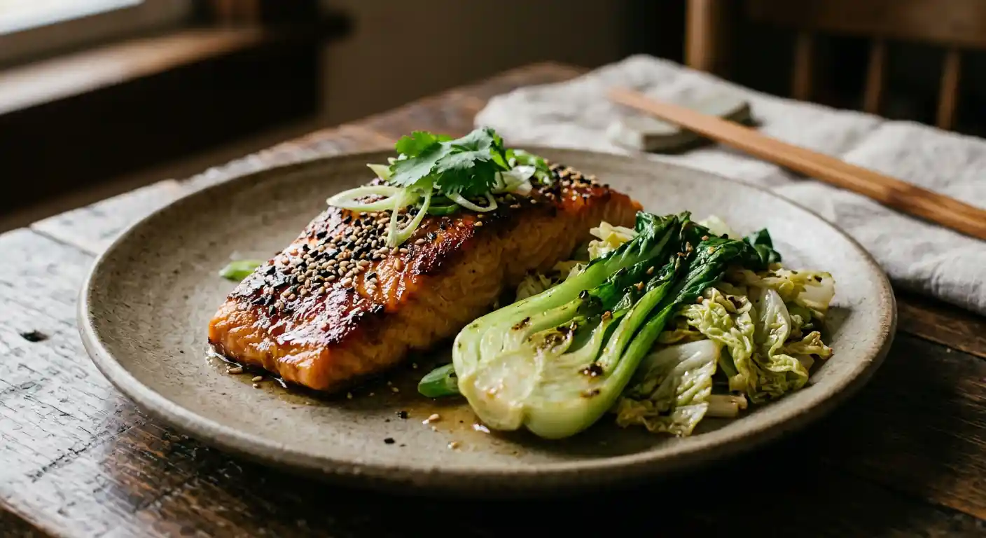 Maple Miso Salmon