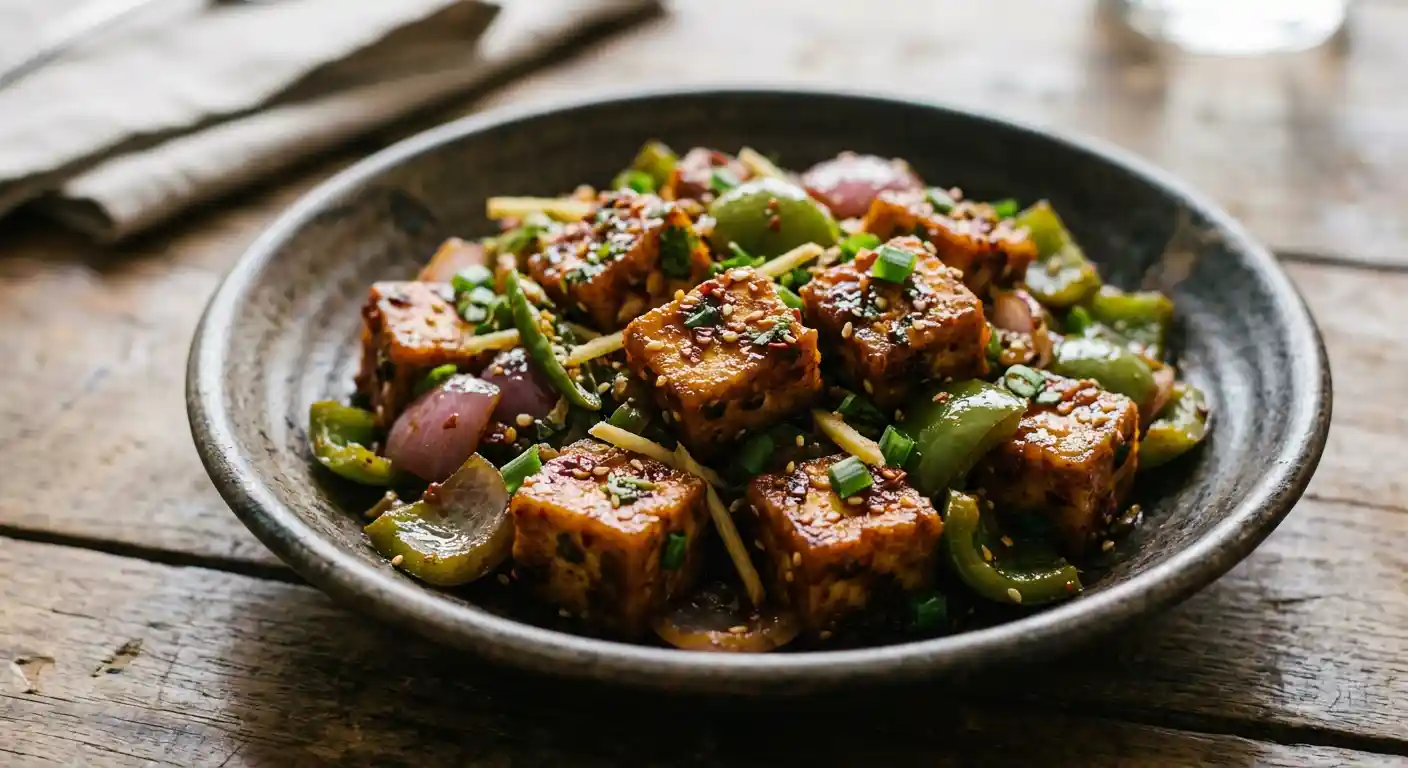 Chilli Paneer Dry